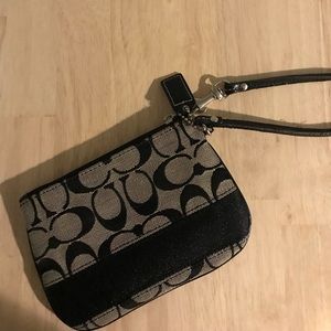 Coach wristlet purse